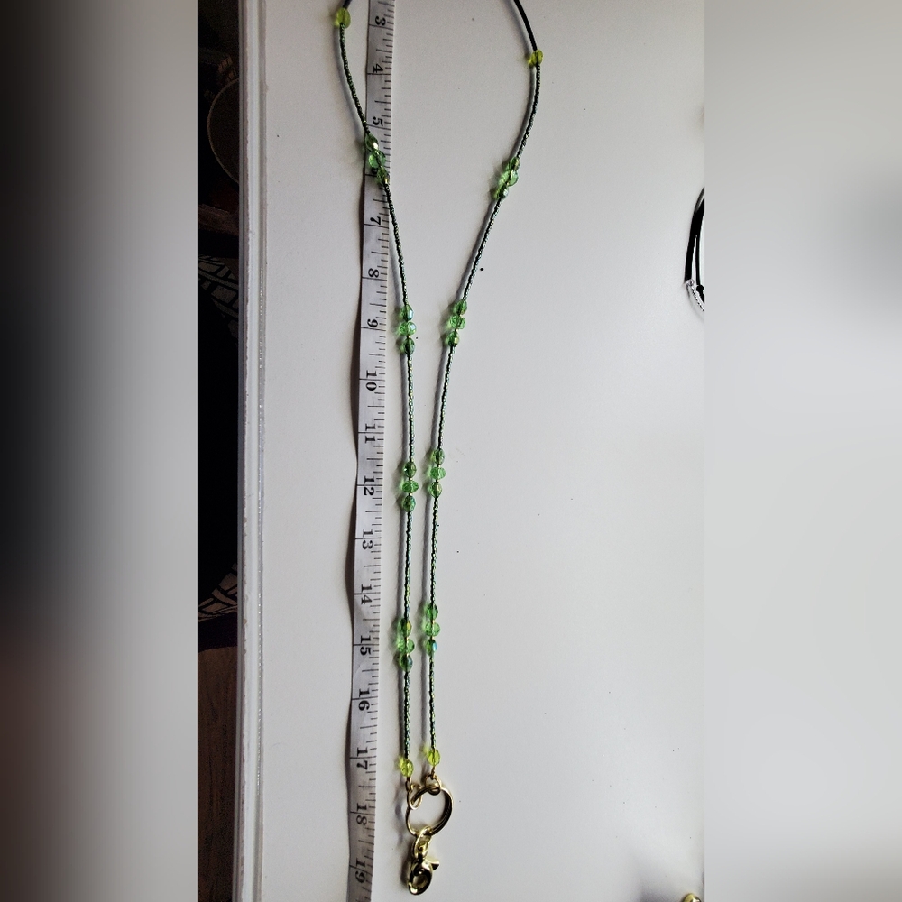 Green Beaded Necklace